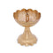 Brass Flower Design Stand Deepak  Pack Of 10 - 860gms